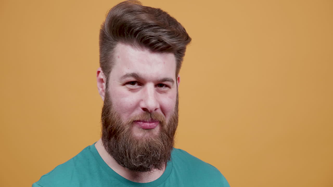 Bearded man portrait