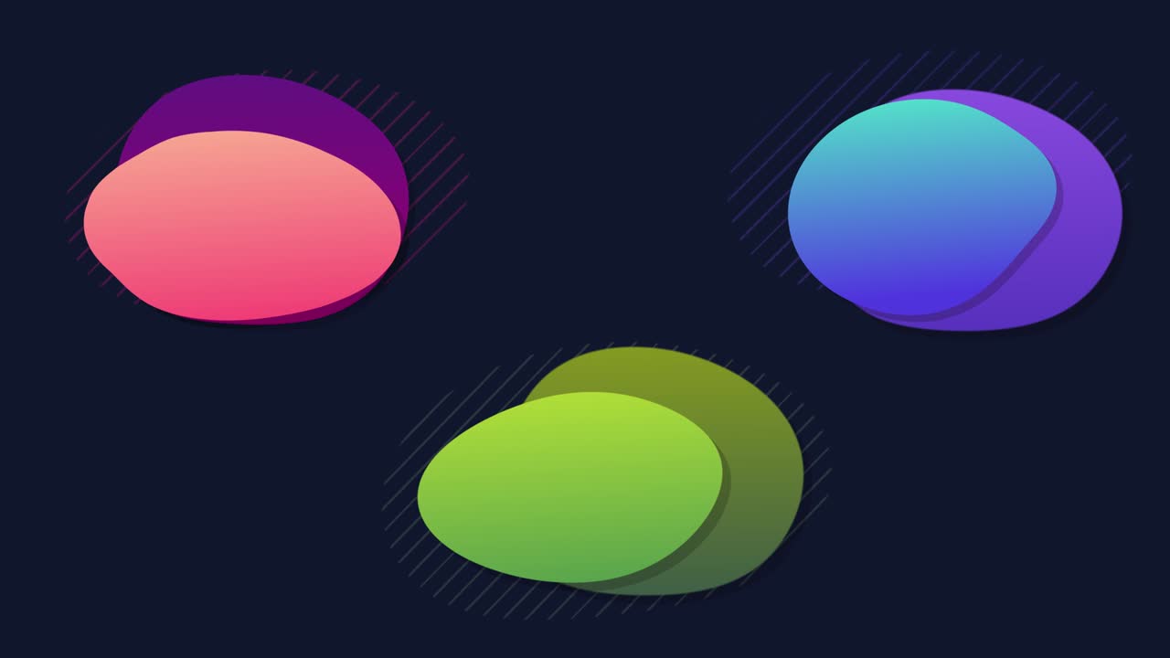 formas 3d de movimiento