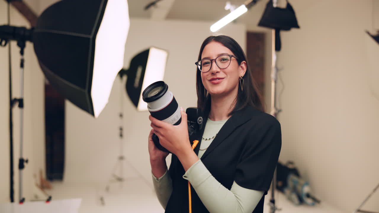 fotógrafo en un estudio
