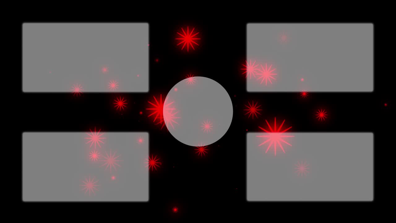 iluminación del objeto tarjeta final pantalla final gráficos de movimiento