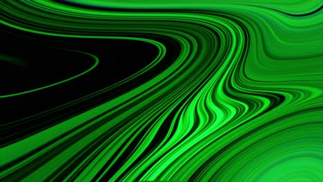 abstract green and black swirls