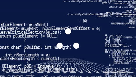 animazione dell'anello di caricamento dei dati sull'elaborazione dei dati
