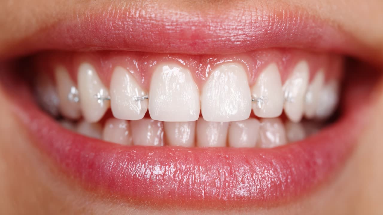 Transformative Smile Journey: Showcasing the Before and After of Orthodontic Treatment with Clear Braces Highlighting a Beautiful, Confident Smile