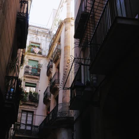 calles estrechas barrio gotico de barcelona 1