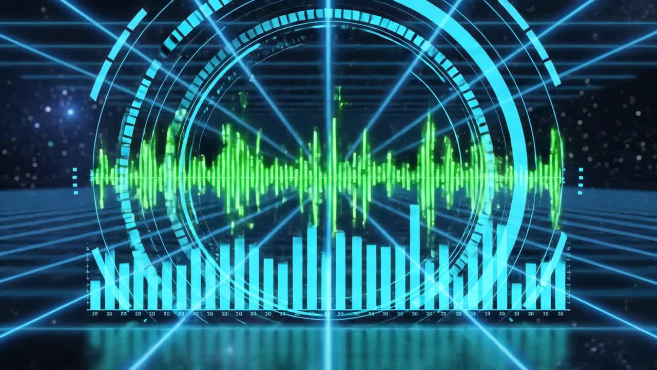 Sound Wave Equalizer Visualization