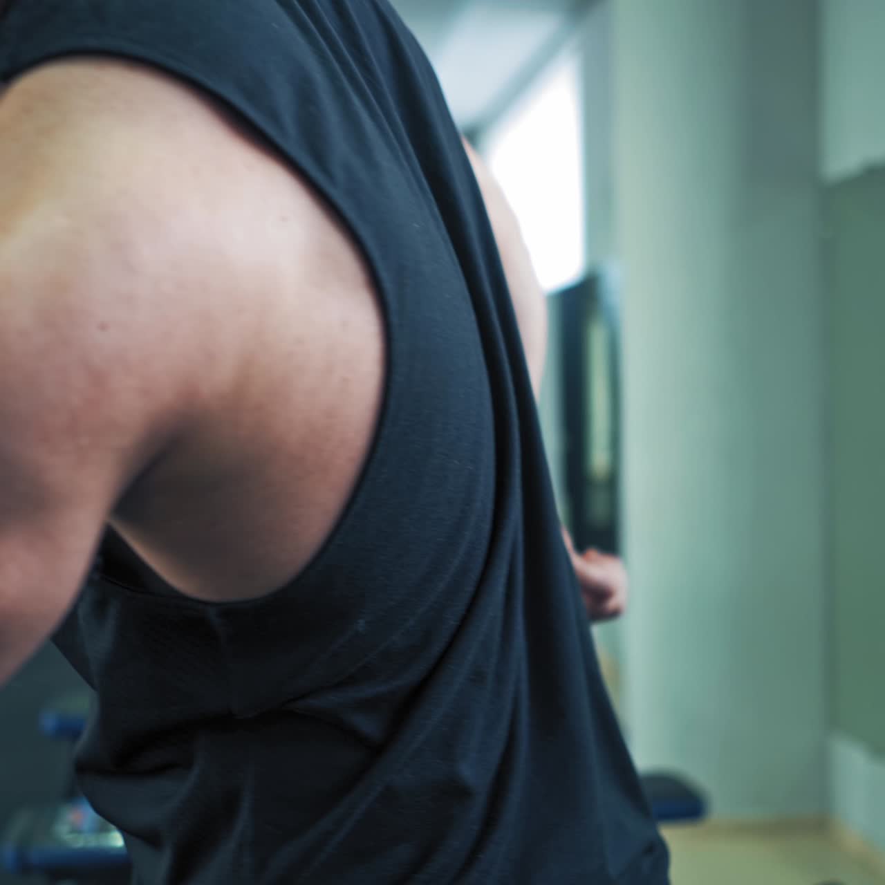 Fitness woman training in gym