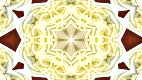 abstrakcyjne śniadanie kaleidoskop