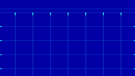 animación de la cuadrícula con líneas azules sobre fondo azul
