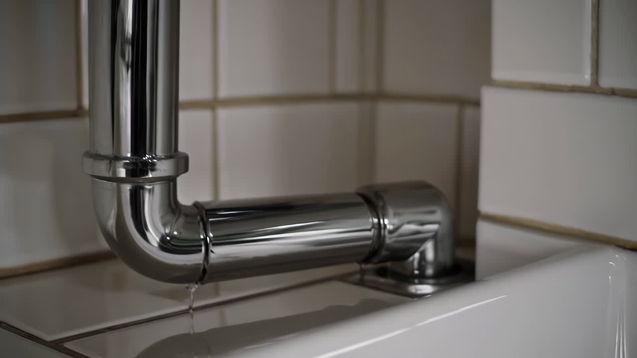 Leaking Plumbing Pipe