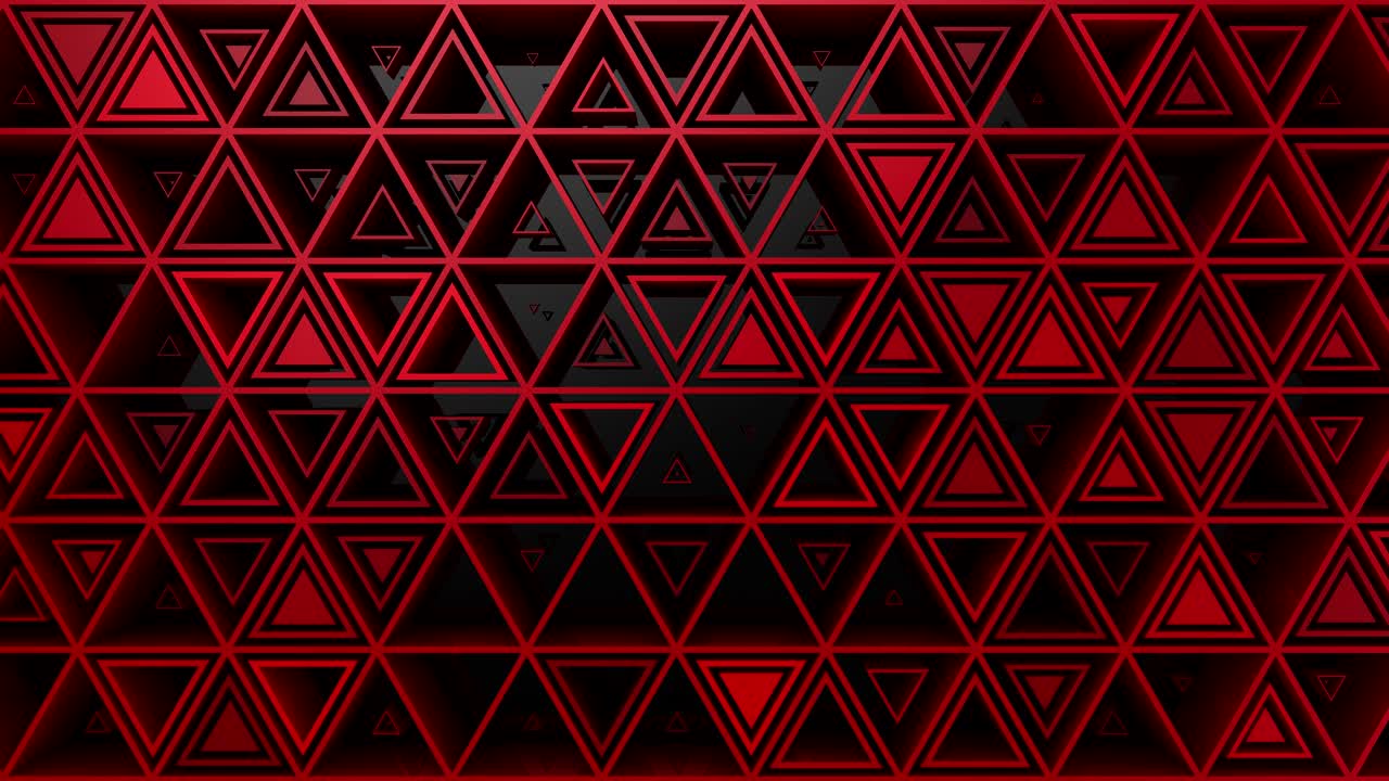 el fondo de los triángulos