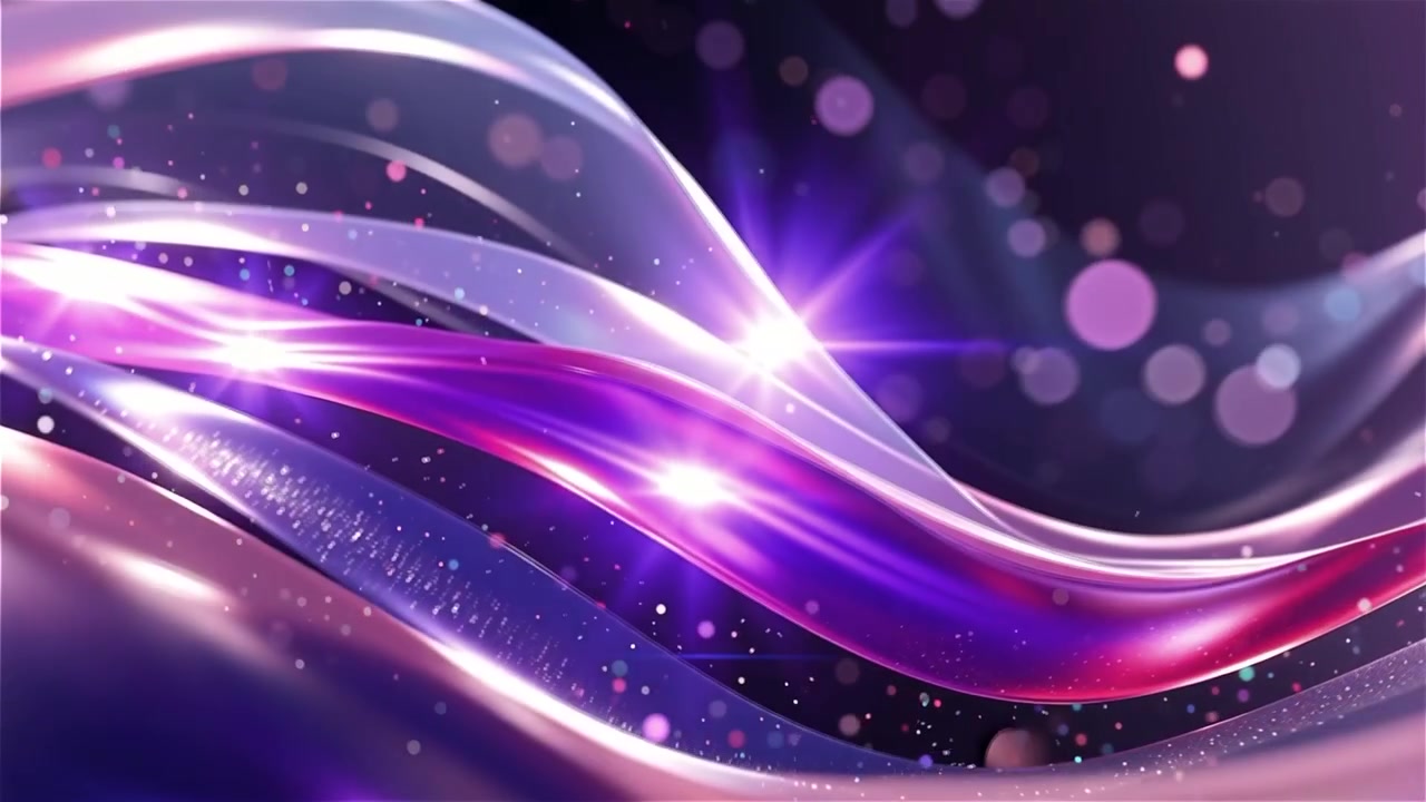 Abstract Flowing Light Waves Background