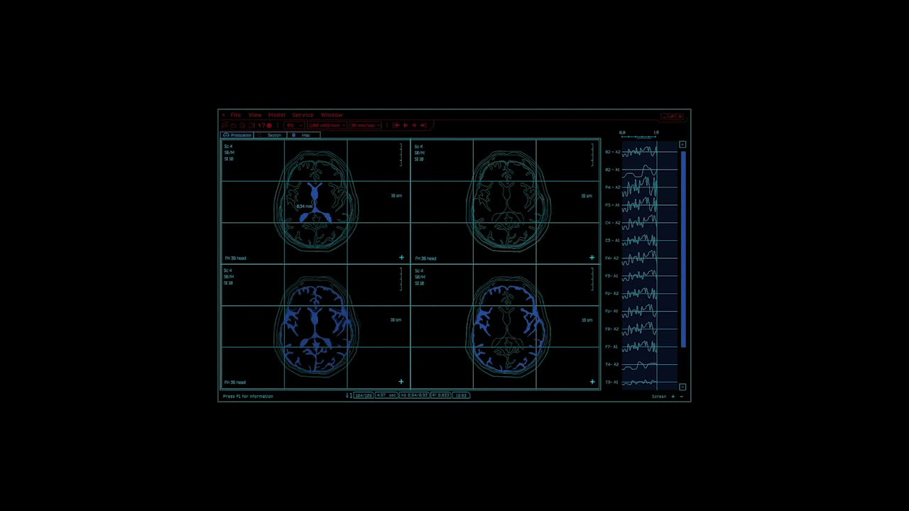 Retro HUD-grensesnitt