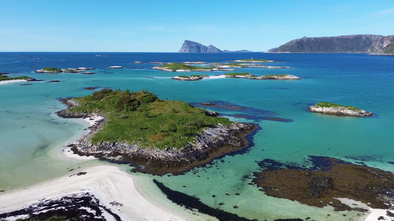 Island of sommar&oslash;y norway. Travel destination
