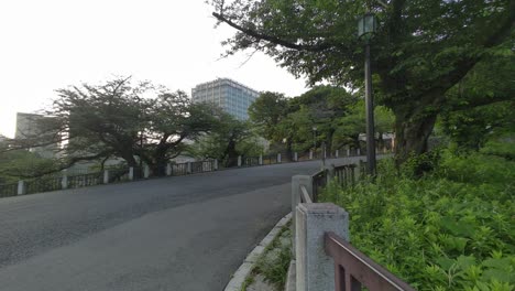 tokyo chidorigafuchi temprano en la mañana de 2022