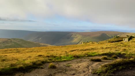 Goldene-Graslandschaften-Im-Kinder-Scout-Peak-District-Vereinigtes-Königreich