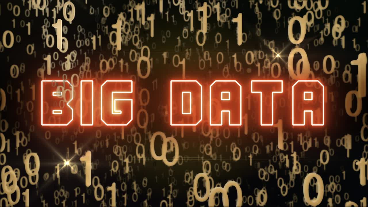 concepto de carga azulado con código digital