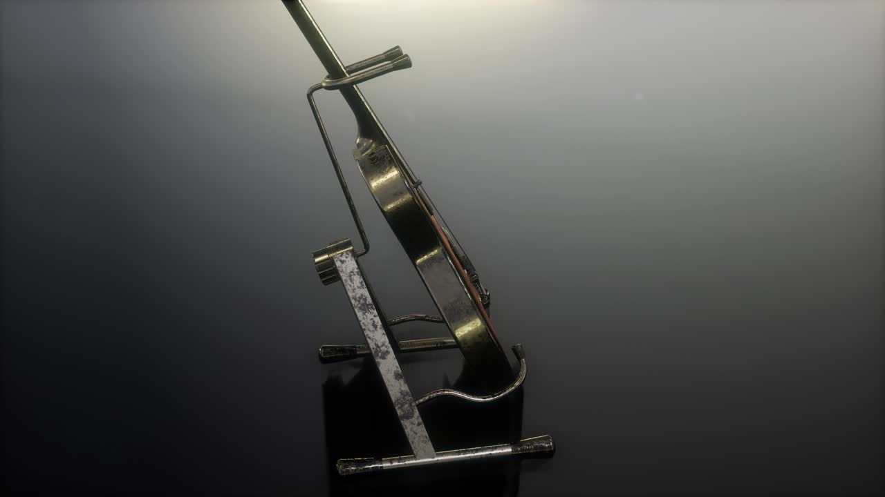 밝은 불빛으로 어 ⁇ 에서 루프 전기 기타