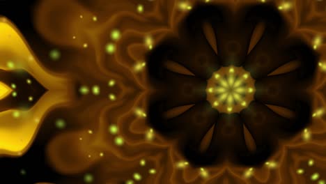 animación abstractamente colorida con un fondo líquido multicolor.