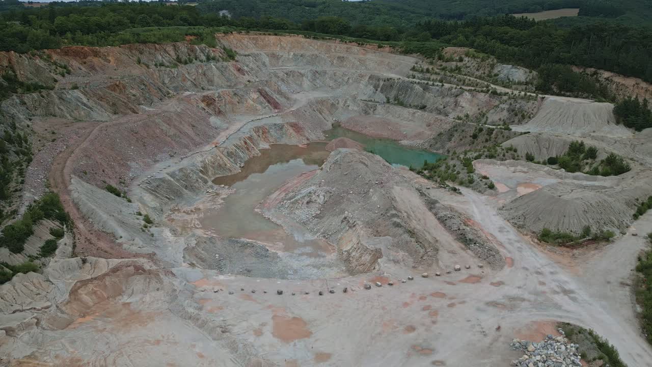 An ordinary industrial quarry in France