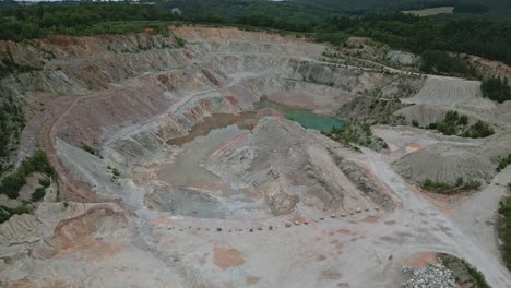 an ordinary industrial quarry in france