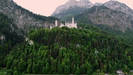 dawn at neuschwanstein castle near fussen in southwest bavaria, germany-7