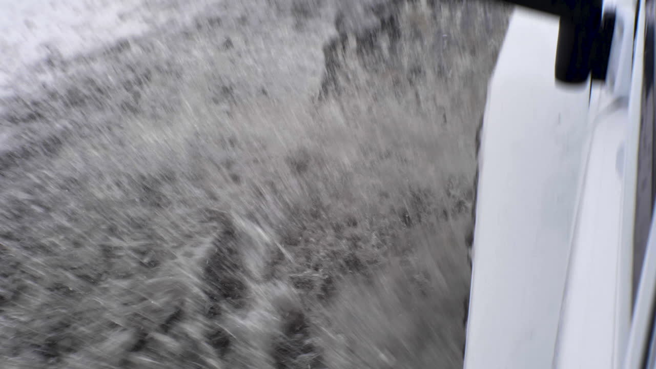 On board camera shot