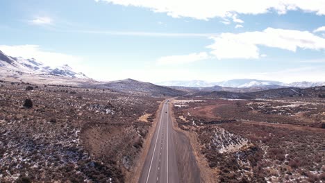 mountains pass road aerial view of sierra nevada famous road trip scenic panoramic landscape