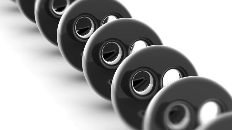 Smile icon. Looping footage has 4K resolution.