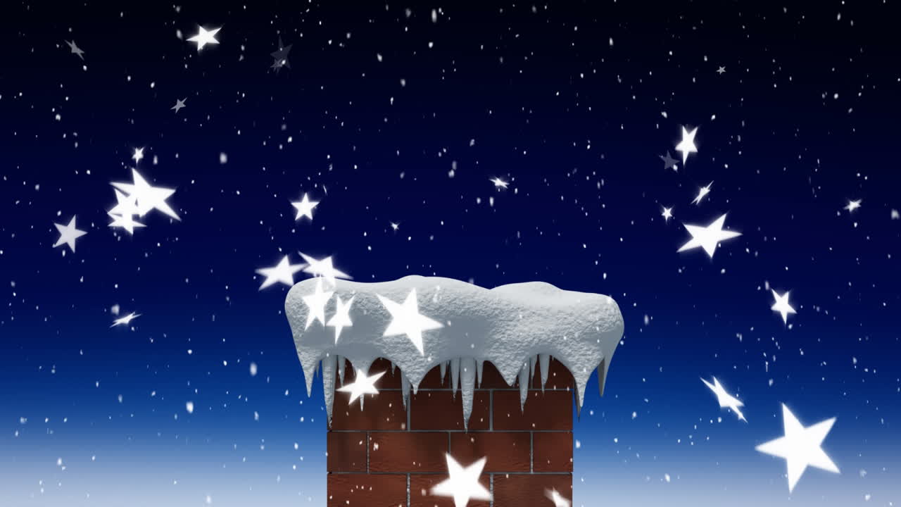 Paesaggio invernale notturno