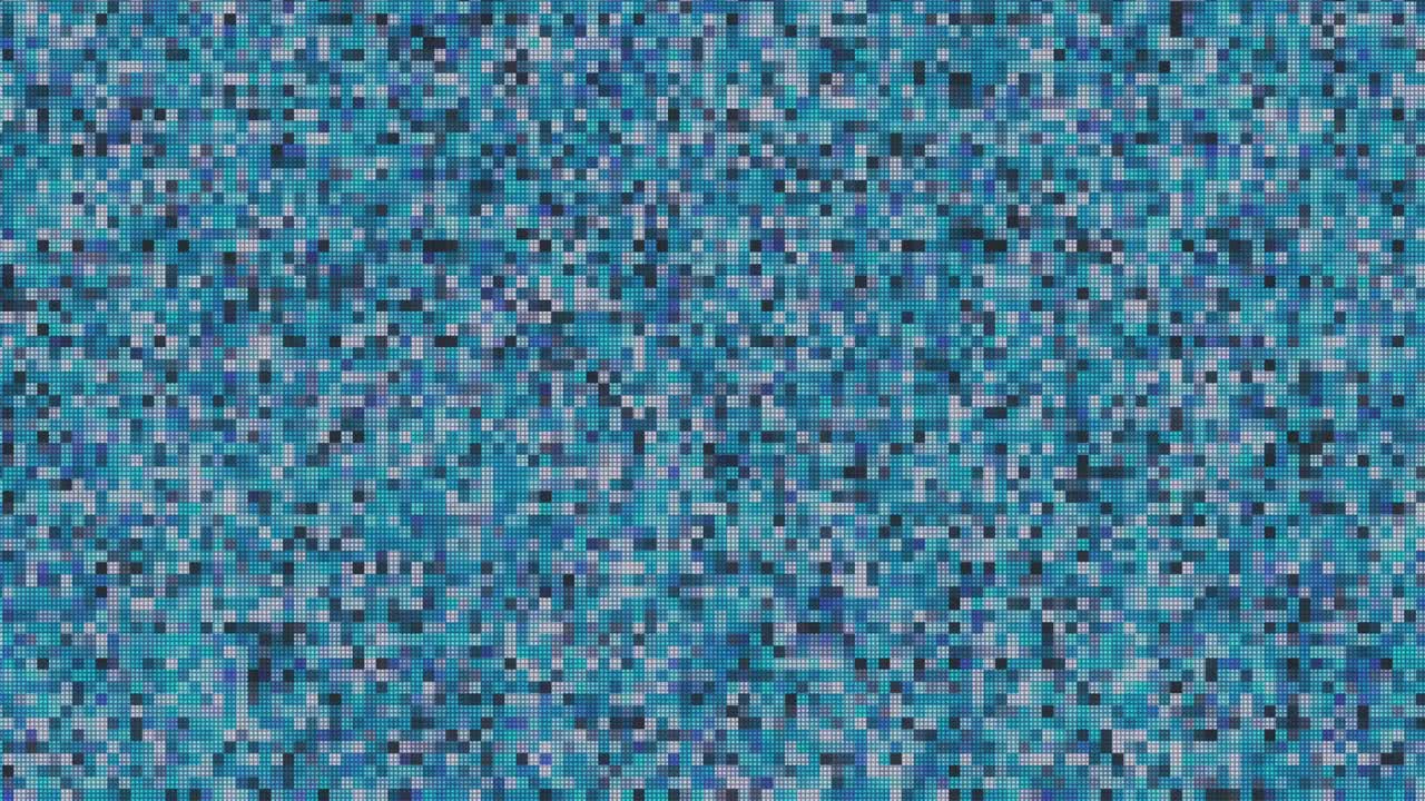 diseño único abstracto animación digital ruido de píxeles error de fallo daño de video