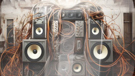 colección de casetes de audio