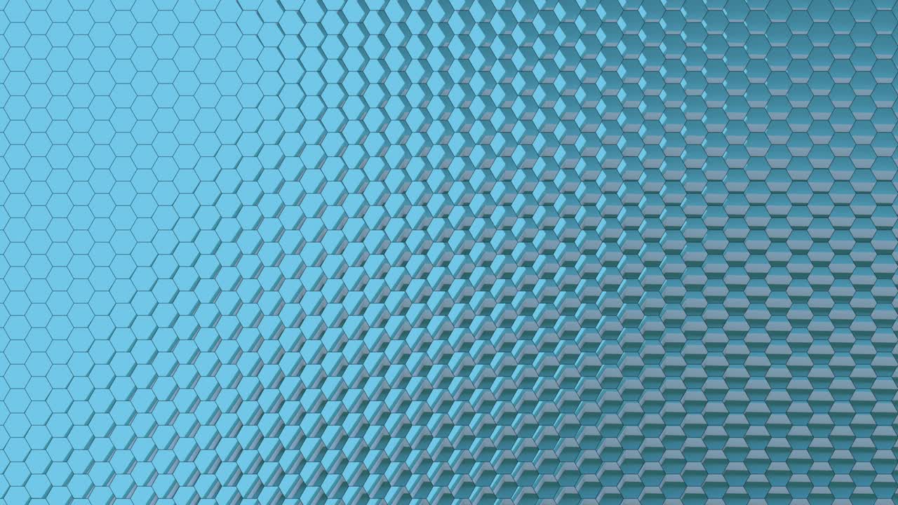 tecnología de movimiento de fondo de patrón hexagonal