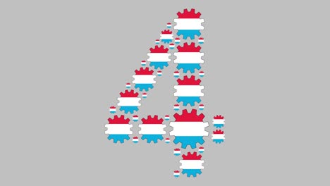 la hamburguesa de luxemburgo número cuatro.