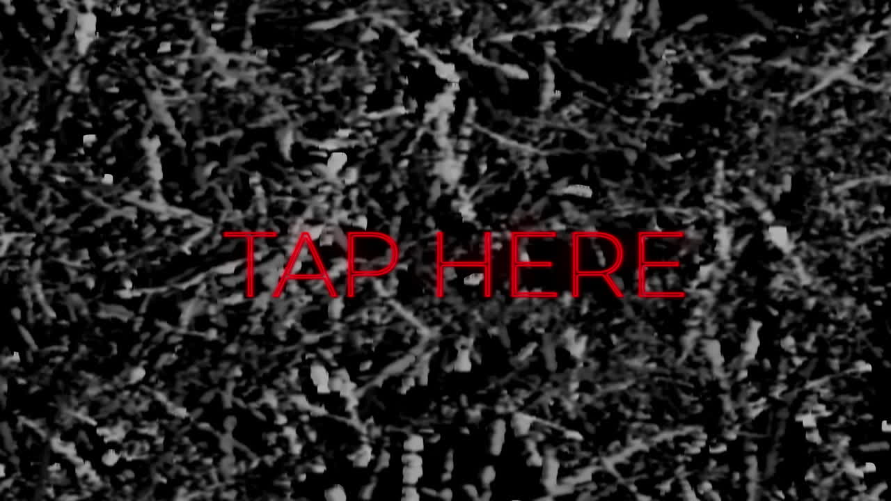 ⁇ 은 네온 텍스트의 애니메이션, 여기를 누르면, 단색 잔디 배경에