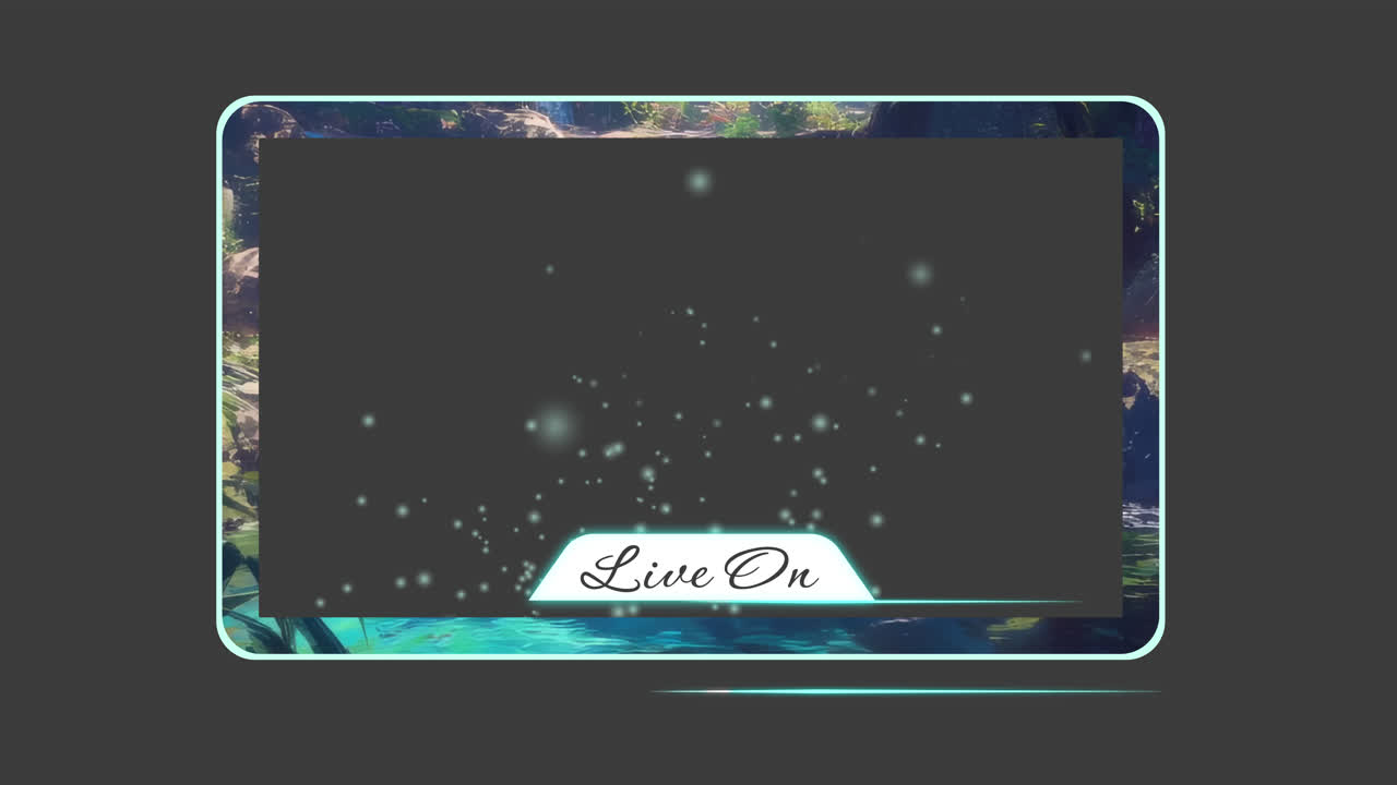 Nature-themed Live Stream Overlay