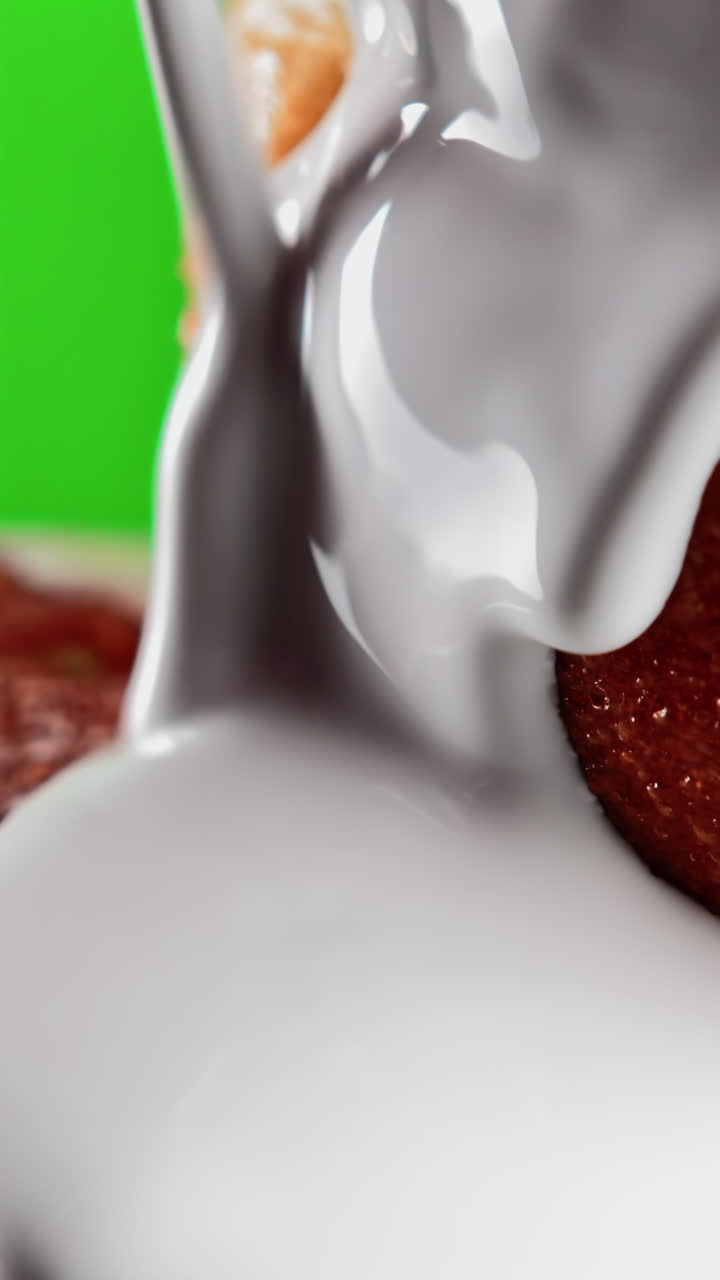 crema batida con fresas