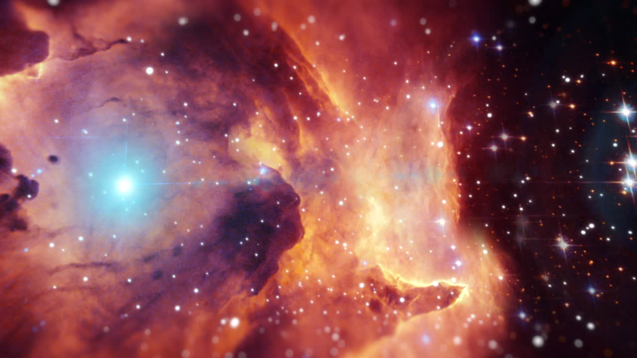 nebulosa del universo, galaxia o cielo nocturno en solar