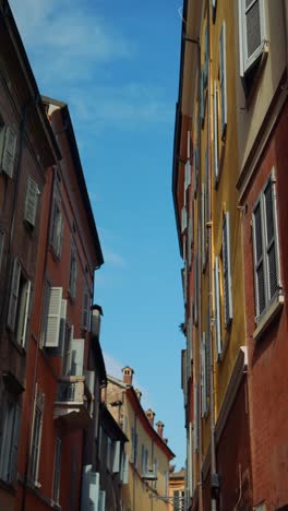 colorful italian alleyway