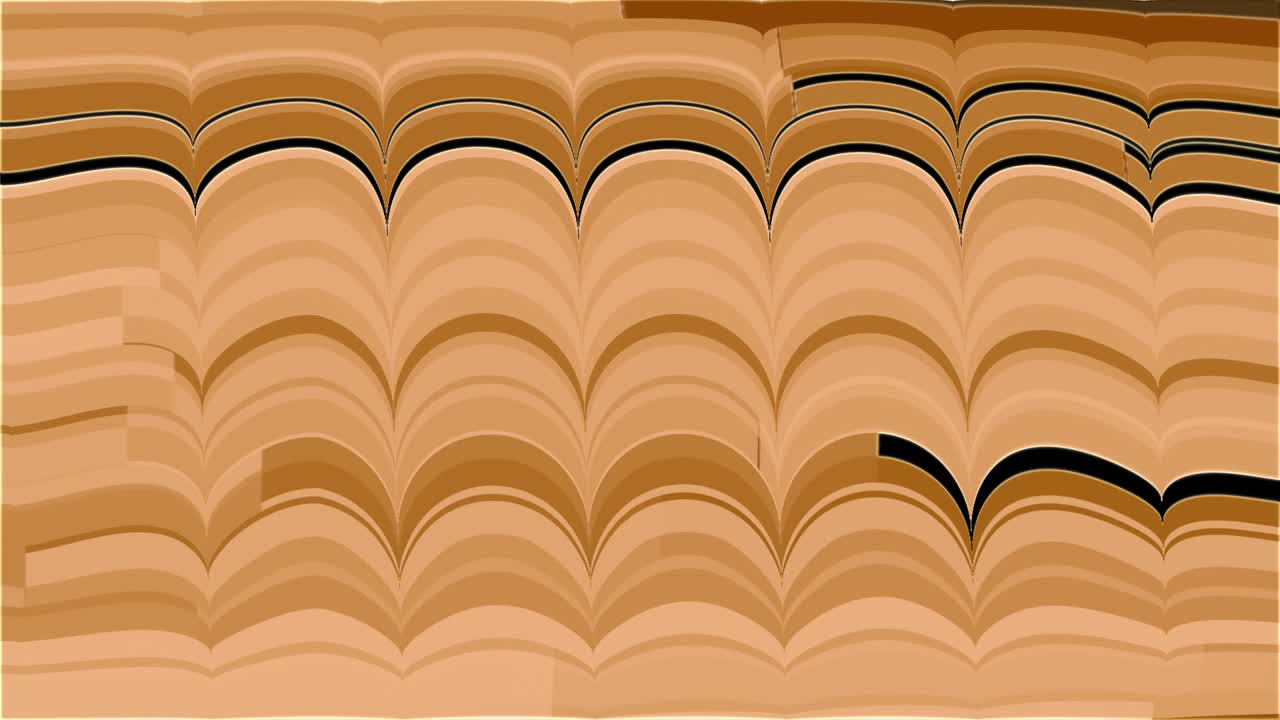 círculo diagonal abstracto fondo ondulado suave vídeo de movimiento