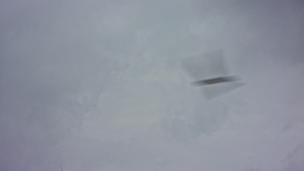 timelapse de nubes antes de la lluvia