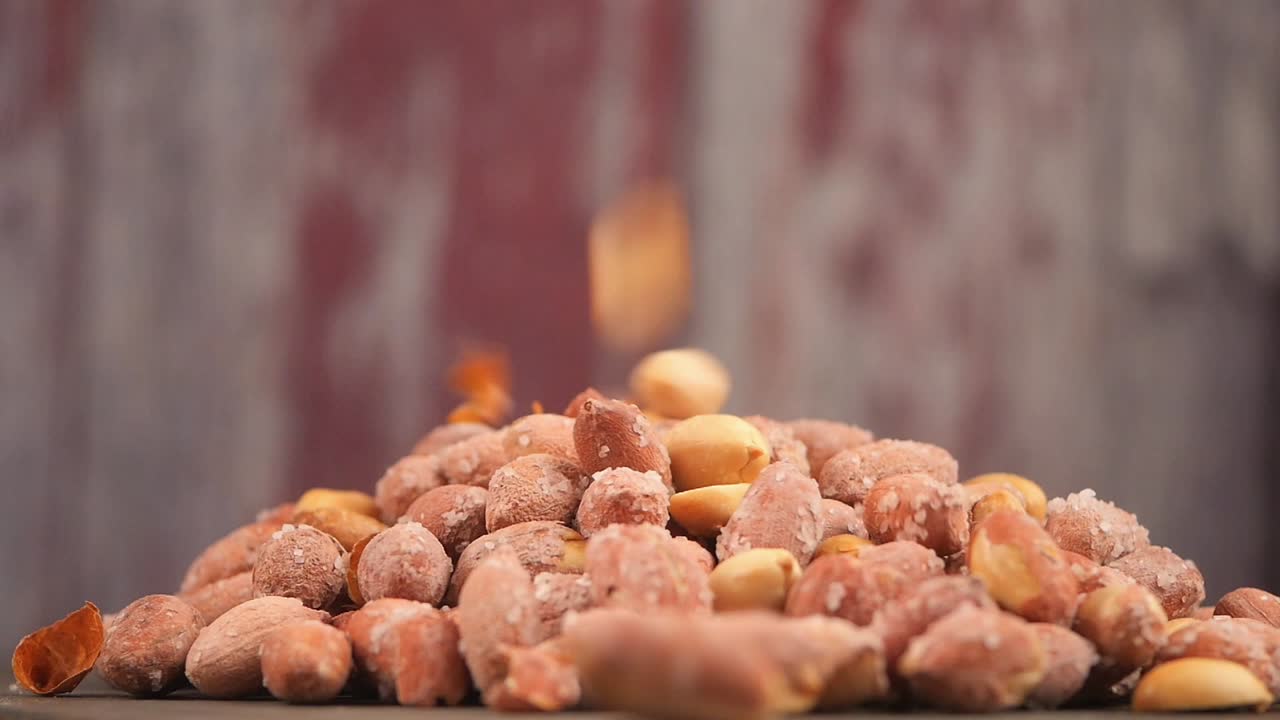 Pile of Salted Peanuts