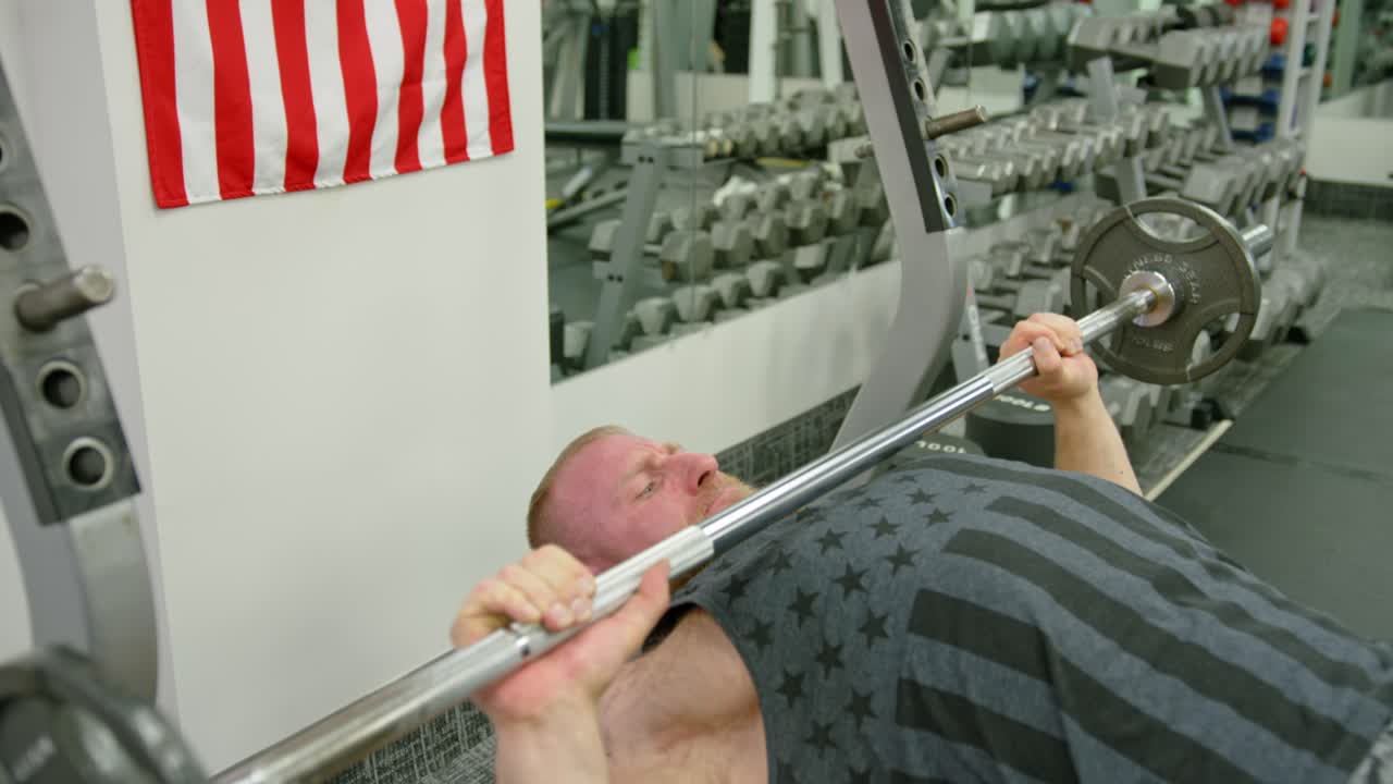 Gym Working Training. Fit Muscle Body Workout