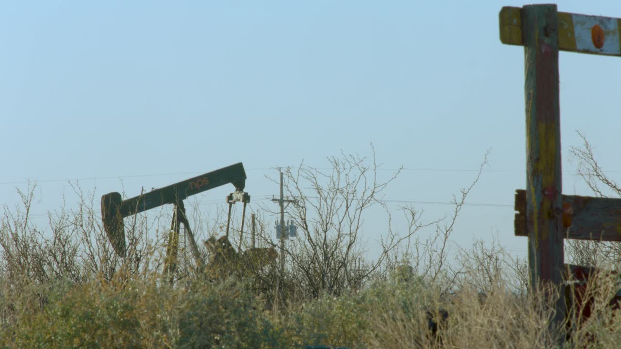 el pozo de petróleo de pecos, texas, en enero de 2024