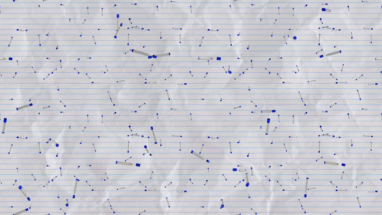 marcadores de fondo de bucle de azulejos que caen