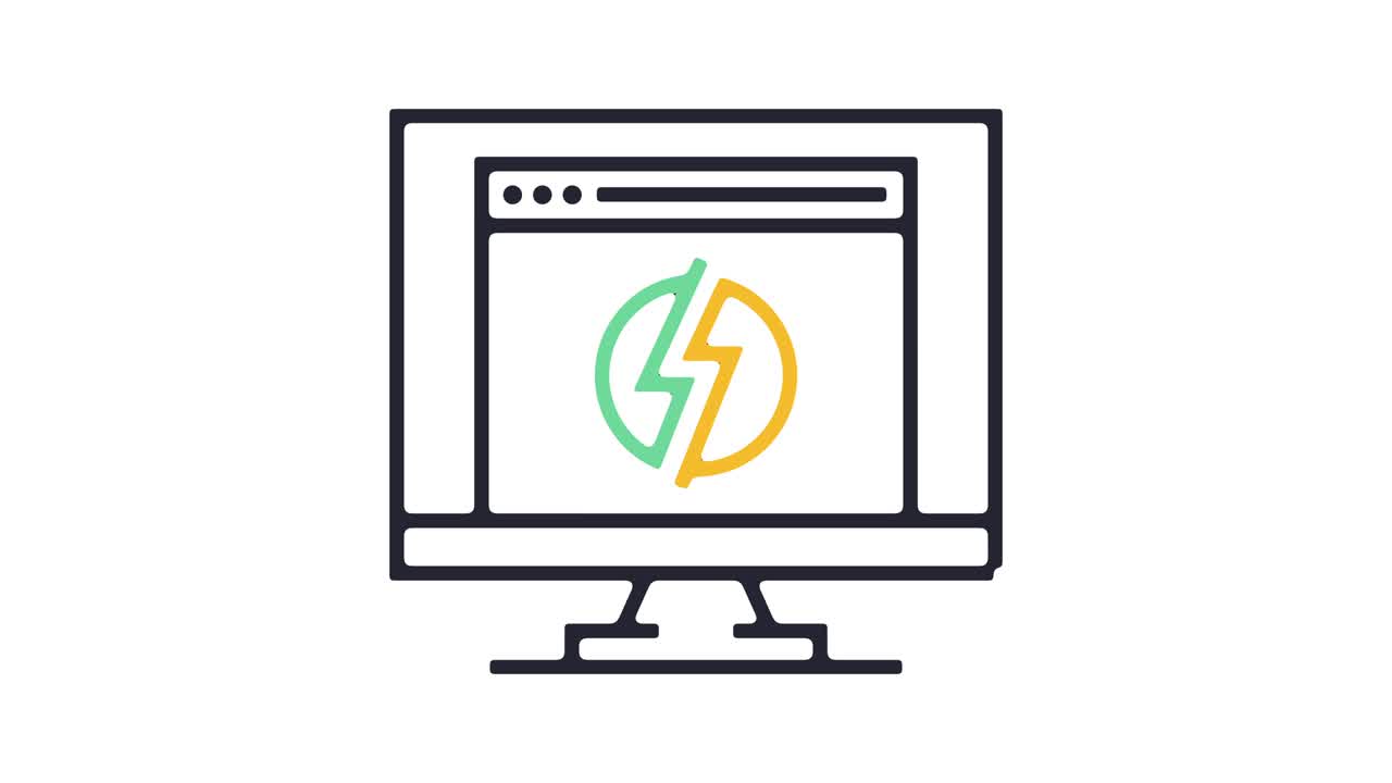 animación del icono de eficiencia energética
