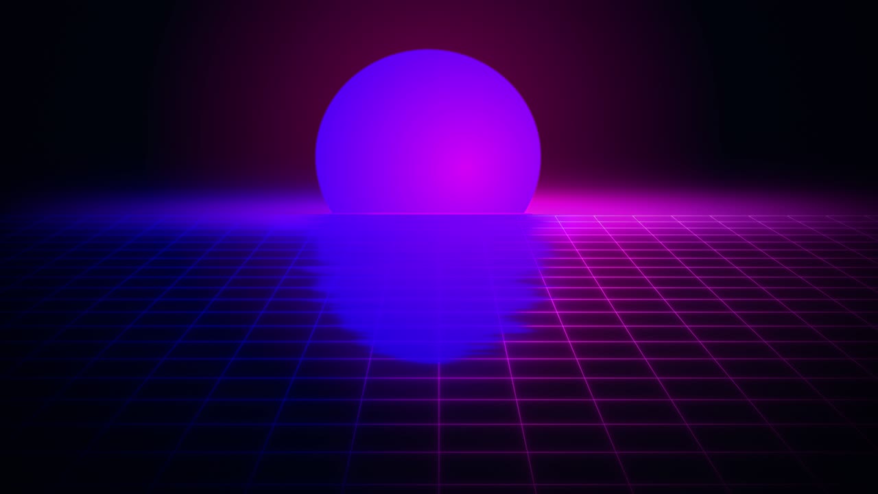 Sfondo retrò anni '80 - Risoluzione 4K - Video stock in loop