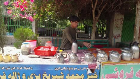 tienda de té en jalalabad