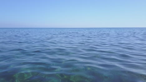 clear transparent sea ocean surface