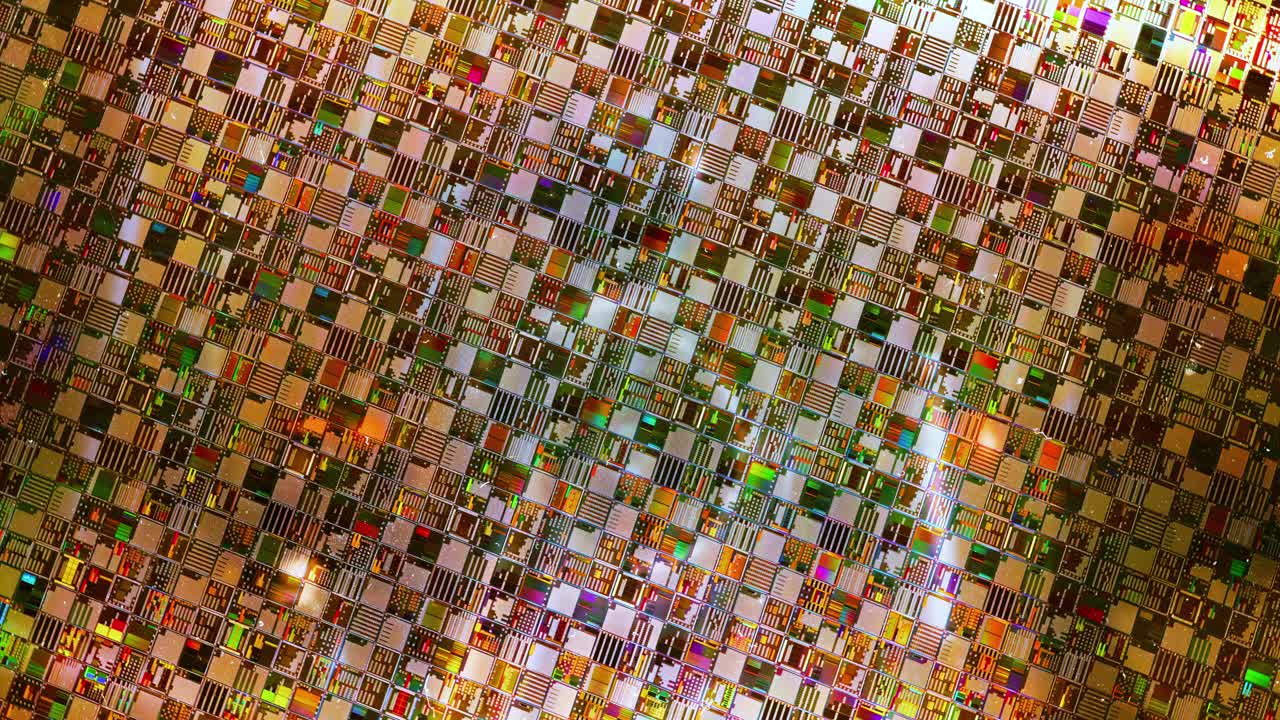 Silicon semiconductor wafer seamlessly looped.In electronics, a wafer also called a slice or substrate is a thin slice of semiconductor a crystalline silicon for the fabrication of integrated circuits