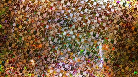 silicon semiconductor wafer seamlessly looped.in electronics, a wafer also called a slice or substrate is a thin slice of semiconductor a crystalline silicon for the fabrication of integrated circuits